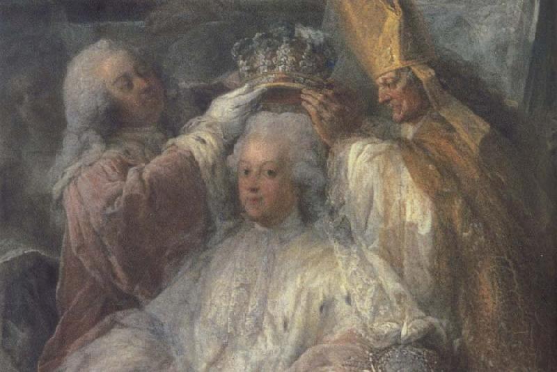 Carl Gustaf Pilo Detail of Gustav II S Chronic oil painting image